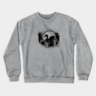 Swimming Underneath the Moonlight Crewneck Sweatshirt